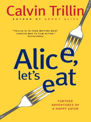 cover image of Alice, Let's Eat